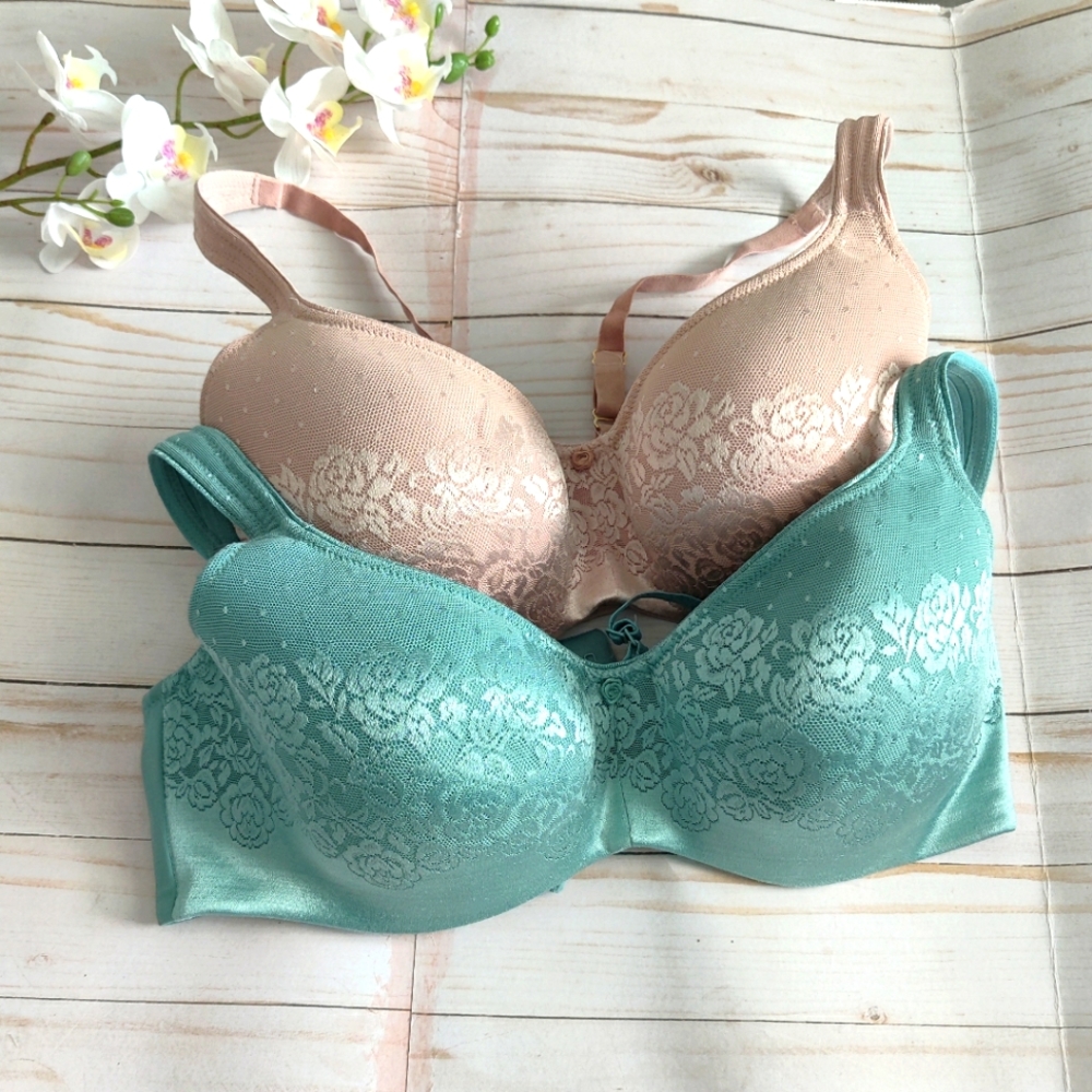 Soma stunning support balconette bra bundle size 36D EUC